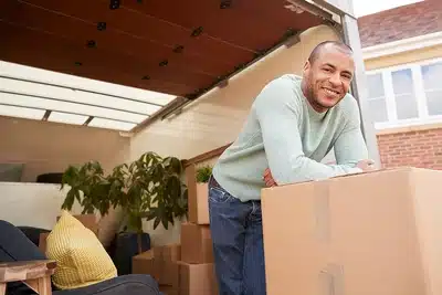 Unloading Heavy Furniture