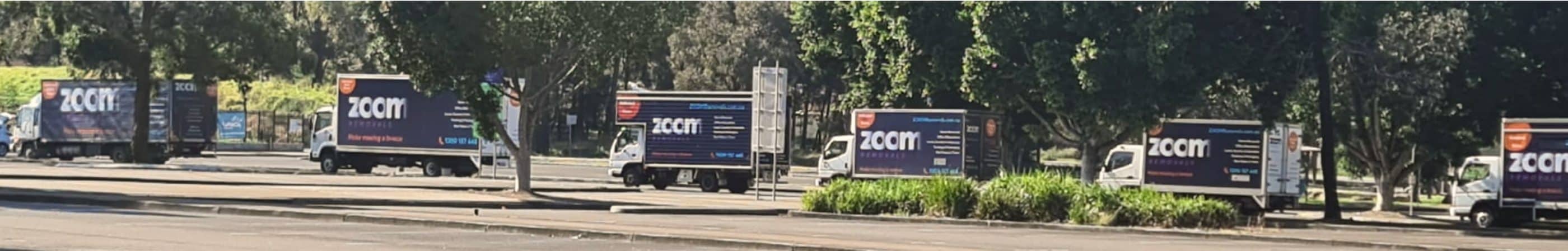 ZOOM Removals Moving Trucks