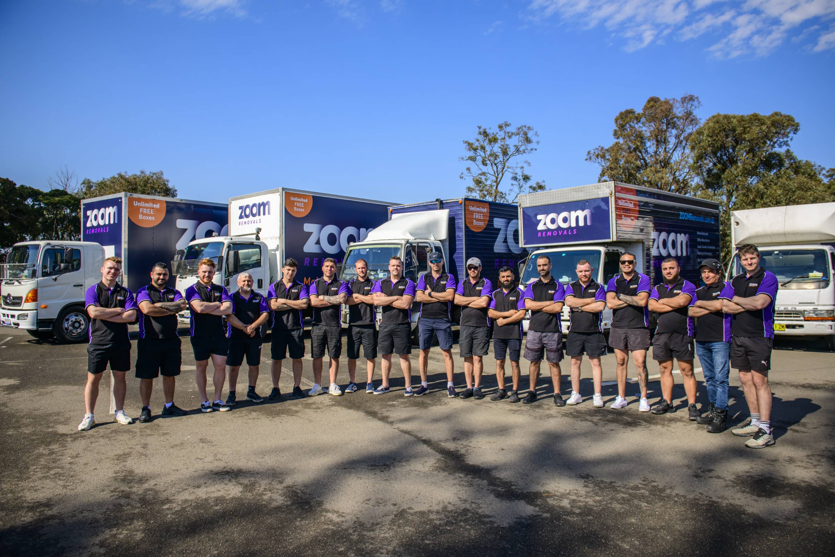 Zoom removals team