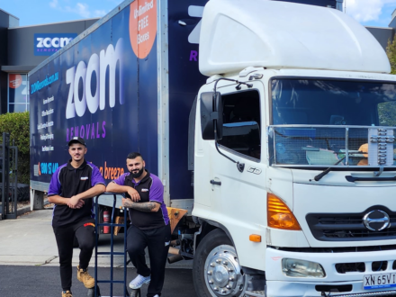 Zoom removals moving truck