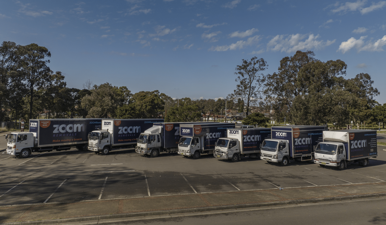 ZOOM Removals Trucks