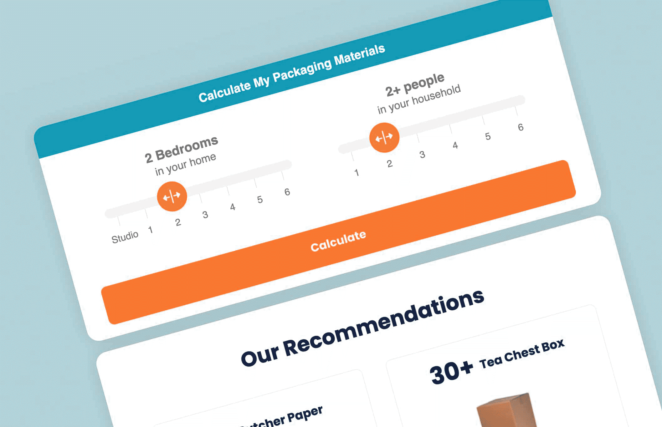 Packing Calculator - ZOOM Removals